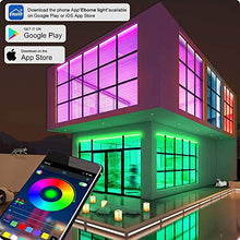 Carica l'immagine nel visualizzatore di Gallery, 10m Striscia LED RGB 5050, COOLAPA Bluetooth led striscia con 300 LEDs 12V...