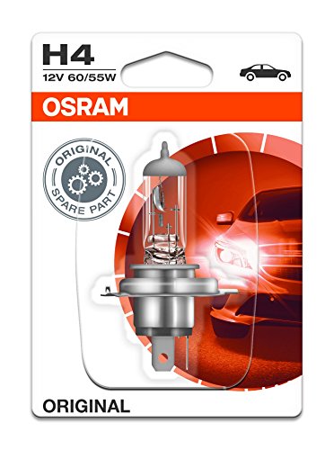 OSRAM Original 12V H4 Lampada alogena per proiettori HALOGEN ORIGINAL - Ilgrandebazar