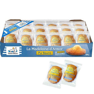 LaMadeleine D'Armor - 18 pezzi di burro morbido fresco per torte alla...
