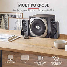 Carica l&#39;immagine nel visualizzatore di Gallery, Trust Tytan Set Altoparlanti 2.1 con Subwoofer, Risparmio Energia, Standard,...
