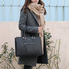 Carica l&#39;immagine nel visualizzatore di Gallery, David Jones - Borsa a Mano Donna Lavoro Grande Capacità - Tote Shopper Blu