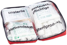 Carica l&#39;immagine nel visualizzatore di Gallery, Cartrend 7730042 kit di primo soccorso rosso, DIN 13164, con misure di... - Ilgrandebazar