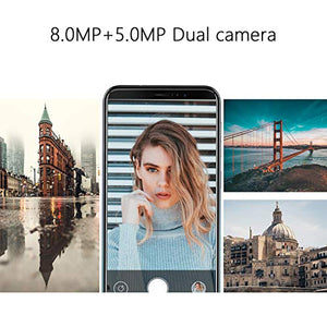 Hafury A7(2019) Android 9.0 Smartphone da 5.5'' Display (18:9), Triplo Blu - Ilgrandebazar