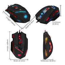 Carica l&#39;immagine nel visualizzatore di Gallery, ZELOTES T90 Mouse da Gioco, ad Alta Precisione 9200 DPI Gaming con...
