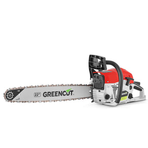 Greencut GS6800 Motosega a Benzina 68cc 3,9cv Lama da 22" 62cc, Rosso - Ilgrandebazar