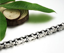 Carica l&#39;immagine nel visualizzatore di Gallery, Keybella Ampia Uomini Catena Pesante Ragazzi Motociclista Moto Copia Argento - Ilgrandebazar