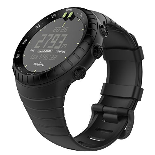 MoKo Suunto Core Watch Cinturino, Braccialetto di Ricambio in TPU Nero - Ilgrandebazar