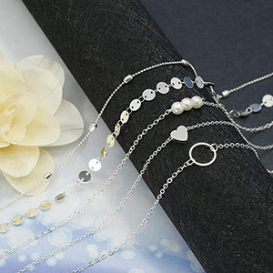 Finrezio Collana Per Le Donne Ragazze Girocollo Set Di Collane... - Ilgrandebazar