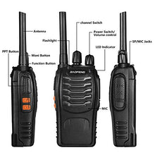Carica l'immagine nel visualizzatore di Gallery, Nestling 4pz Walkie Talkie,PMR446 Lunga Distanza 16 Canali Due-Via 4Pezzi