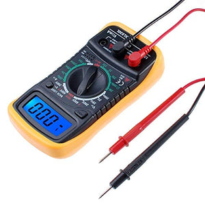 Tester multimetro digitale XL830L con retroilluminazione LCD - Misuratore di... - Ilgrandebazar