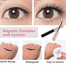Carica l&#39;immagine nel visualizzatore di Gallery, Sunwuun Ciglia Magnetiche con Eyeliner Magnetico, 3D Magnetiche...