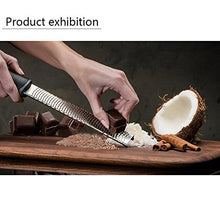 Carica l&#39;immagine nel visualizzatore di Gallery, Rantizon Zester Acciaio Inossidabile,Agrumi Grattugia, con Spazzola di... - Ilgrandebazar