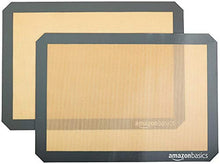 Carica l&#39;immagine nel visualizzatore di Gallery, AmazonBasics - Tappetini da forno in silicone, Set 2 pezzi Confezione 2 - Ilgrandebazar