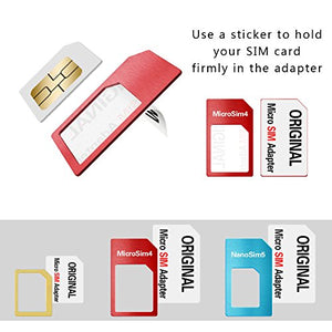 Helect Adattatore SIM Card, Kit 5-in-1 per Carte SIM... - Ilgrandebazar