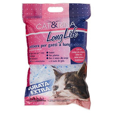 Carica l'immagine nel visualizzatore di Gallery, Cat&amp;Rina Long Life Lettiera per Gatti a Lunga Durata ai Cristalli 5,5 Litri - Ilgrandebazar
