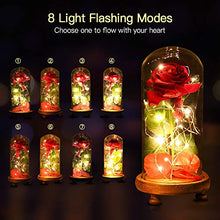 Carica l&#39;immagine nel visualizzatore di Gallery, MMTX San Valentino Regalo La Bellezza e la Bestia Rose, Festa della Mamma... - Ilgrandebazar