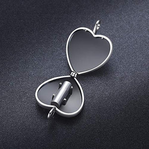Collana con urna per ceneri in argento Sterling S925 ciondolo a forma di... - Ilgrandebazar
