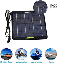 Carica l&#39;immagine nel visualizzatore di Gallery, ECO-WORTHY - Caricabatteria portatile a pannello solare da 12 V, 5 W - Ilgrandebazar