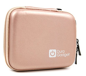 Duragadget - Custodia piccola per Canon Zoemini Oro rosa