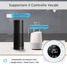 Carica l&#39;immagine nel visualizzatore di Gallery, Decdeal Termostato Wi-Fi per Caldaia a Gas,Termostato GC, Bianca