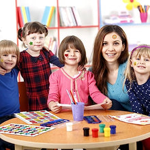 Carica l'immagine nel visualizzatore di Gallery, OWill 4980 Pezzi 60 Fogli Smiley Happy Face Stickers e Star Stickers, Colorato Adesivi Premio Faccia per Bambini Insegnante Genitore