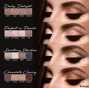 Palette Ombretti Trucchi Make Up Occhi - 16 Colori Nudo Satinati Nude Exposed - Ilgrandebazar