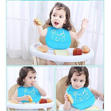 Carica l&#39;immagine nel visualizzatore di Gallery, Bavaglini Silicone, Bavaglino 3pcs, Silicone bavaglini per bambini - Ilgrandebazar