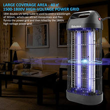 Carica l&#39;immagine nel visualizzatore di Gallery, BACKTURE Zanzariera Elettrica, 18W UV Lampada Antizanzare con Cassetto 18w