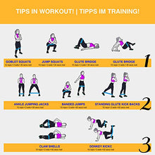 Carica l&#39;immagine nel visualizzatore di Gallery, WOTEK Elastici Fitness, Bande di Resistenza Fitness con 5 Livelli di...