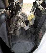 Carica l&#39;immagine nel visualizzatore di Gallery, PETTOM Coprisedile per Cani Auto Posteriore Amaca Universale Copertura Nero - Ilgrandebazar