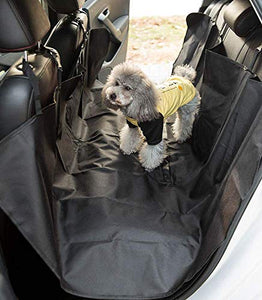 PETTOM Coprisedile per Cani Auto Posteriore Amaca Universale Copertura Nero - Ilgrandebazar