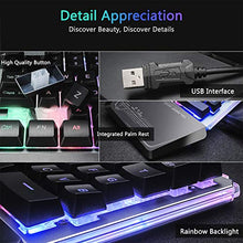 Carica l&#39;immagine nel visualizzatore di Gallery, Lexon tech Tastiera da Gioco USB a Una Mano G40, 35 Tasti cablati con G40
