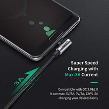 Carica l'immagine nel visualizzatore di Gallery, UGREEN 2 Pezzi 1m 2m Cavo USB C 90 Gradi 3A Supporta Ricarica Rapida QC 3.0... - Ilgrandebazar