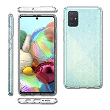 Carica l'immagine nel visualizzatore di Gallery, Spigen Cover Samsung Galaxy A71 Liquid Crystal Glitter Progettato per Samsung Galaxy A71 Cover Custodia - Crystal Quartz