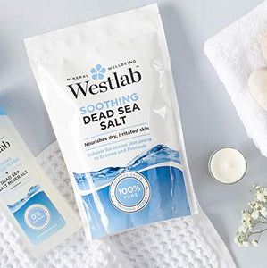 Westlab - Sale del Mar Morto, sacco richiudibile da 1 kg 1kg - Ilgrandebazar