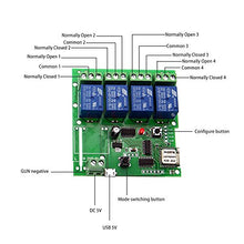 Carica l&#39;immagine nel visualizzatore di Gallery, OWSOO Módulo Relé WiFi,Interruttore Intelligente WiFi, Universale 4CH-DC5V