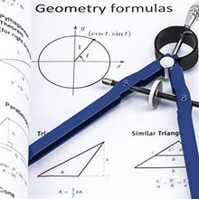 Carica l&#39;immagine nel visualizzatore di Gallery, Compasso in Metallo per Geometria - Migliore Disegno, Disegno Tecnico,...