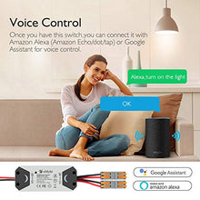 Carica l&#39;immagine nel visualizzatore di Gallery, eMylo Smart WiFi Interruttore luce Relè wireless 220V 2 1 pack - Ilgrandebazar