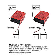 Carica l'immagine nel visualizzatore di Gallery, Caricatore di batteria al piombo per auto moto 10 A 12 V/24 V 140 W...