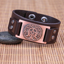 Carica l'immagine nel visualizzatore di Gallery, Skyrim Norse Viking albero della vita Yggdrasill The Antique Copper,brown