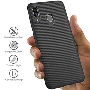 HOUROC Cover Samsung Galaxy A40, Custodia Protettiva in TPU Premium Noir - Ilgrandebazar
