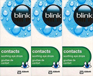 Blink Contatti Emolliente Collirio 10ml x 3 Confezioni - Ilgrandebazar