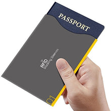 Carica l&#39;immagine nel visualizzatore di Gallery, Protezione RFID, Aerb 16-Pack RFID blocco carta di Credito/Debito e Grigio
