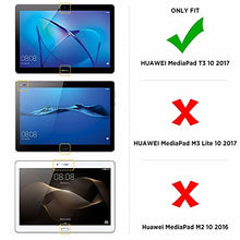 Carica l&#39;immagine nel visualizzatore di Gallery, EasyAcc Cover Custodia per Huawei MediaPad T3 10, Ultra Sottile Smart Nero
