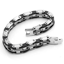 Carica l&#39;immagine nel visualizzatore di Gallery, Jovivi Bracciale in Acciaio Inossidabile Catena Pesante Moto Link... - Ilgrandebazar