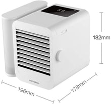 Carica l'immagine nel visualizzatore di Gallery, Microhoo Air Conditioner Condizionatore Portatile Climatizzatore Mini USB Dispositivo di Raffreddamento Evaporativo Purificatore Ventilatore Elettrico da Tavolo Portatile