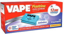 Carica l'immagine nel visualizzatore di Gallery, Vape Piastrine Antiodore Protezione Zanzare con Neutralizzatore Odori di Umidità  e Chiuso, Confezione da 30 Pezzi