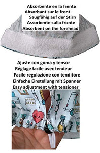 Cappello per chirurgia Strumento medico capelli corti, chirurgo, dentista,... - Ilgrandebazar