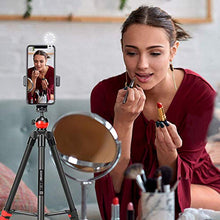 Carica l&#39;immagine nel visualizzatore di Gallery, BONFOTO - Treppiede per fotocamera, portatile, in alluminio, con testa a...