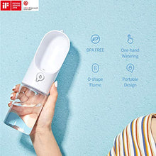 Carica l'immagine nel visualizzatore di Gallery, PETKIT Pet Bottiglia da Viaggio all'aperto Bowl- Senza BPA, Bianco-300ml